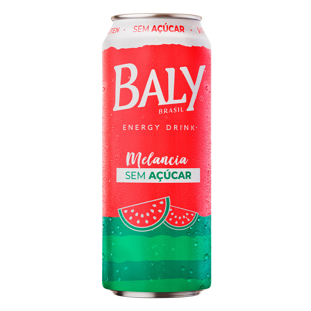 Imagem Energético Baly Energy Drink Melancia Sem Açucar 473ml