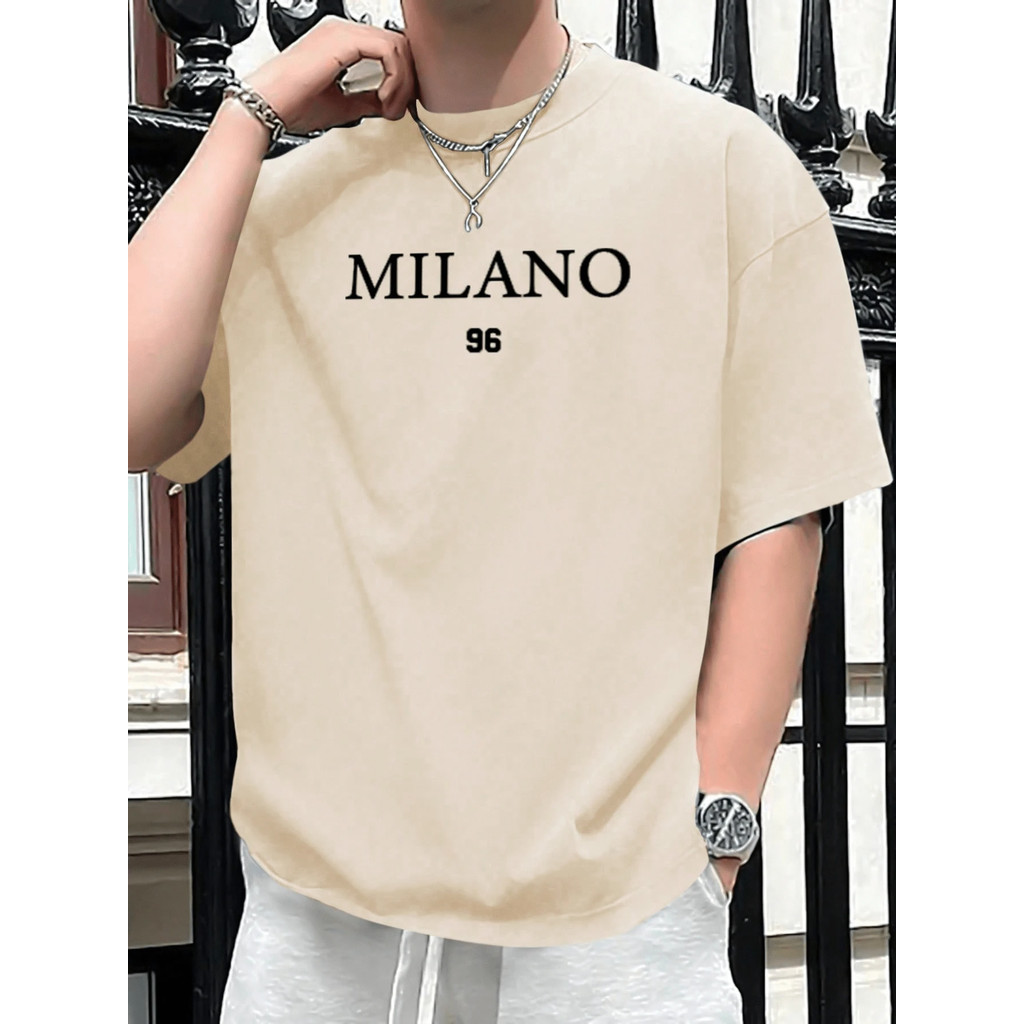 Camiseta Masculina 100%  Algodao MILANO Estampada Manga Curta Verão