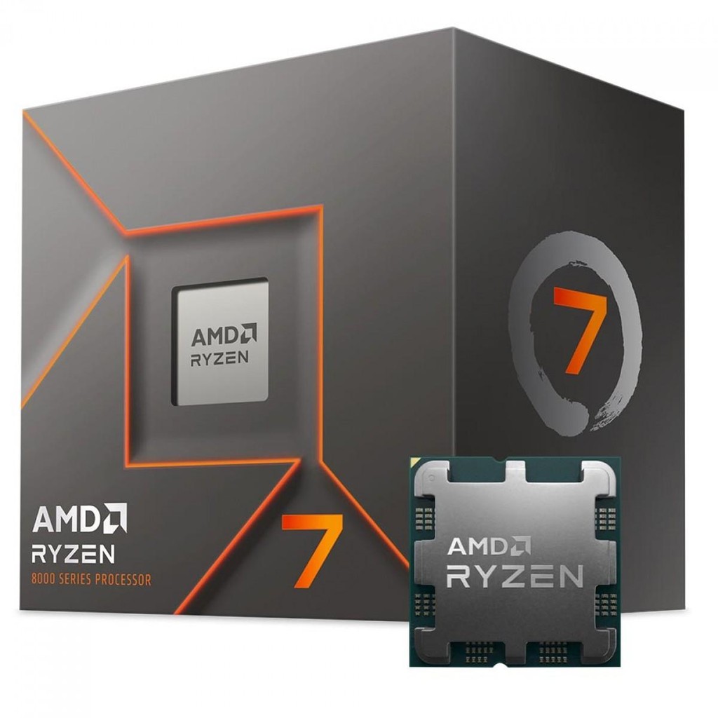 Processador AMD Ryzen 7 8700F, 4.1GHz (5.0GHz Turbo) 8-C 16-T, AM5, Wraith Stealth, 100-100001590BOX em Oferta na Shopee