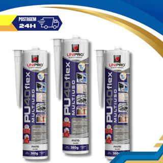 Adesivo Cola Fixa Cuba Pu 40 Inox Mármores Granitos Vedação - Branco/Cinza em Oferta na Shopee