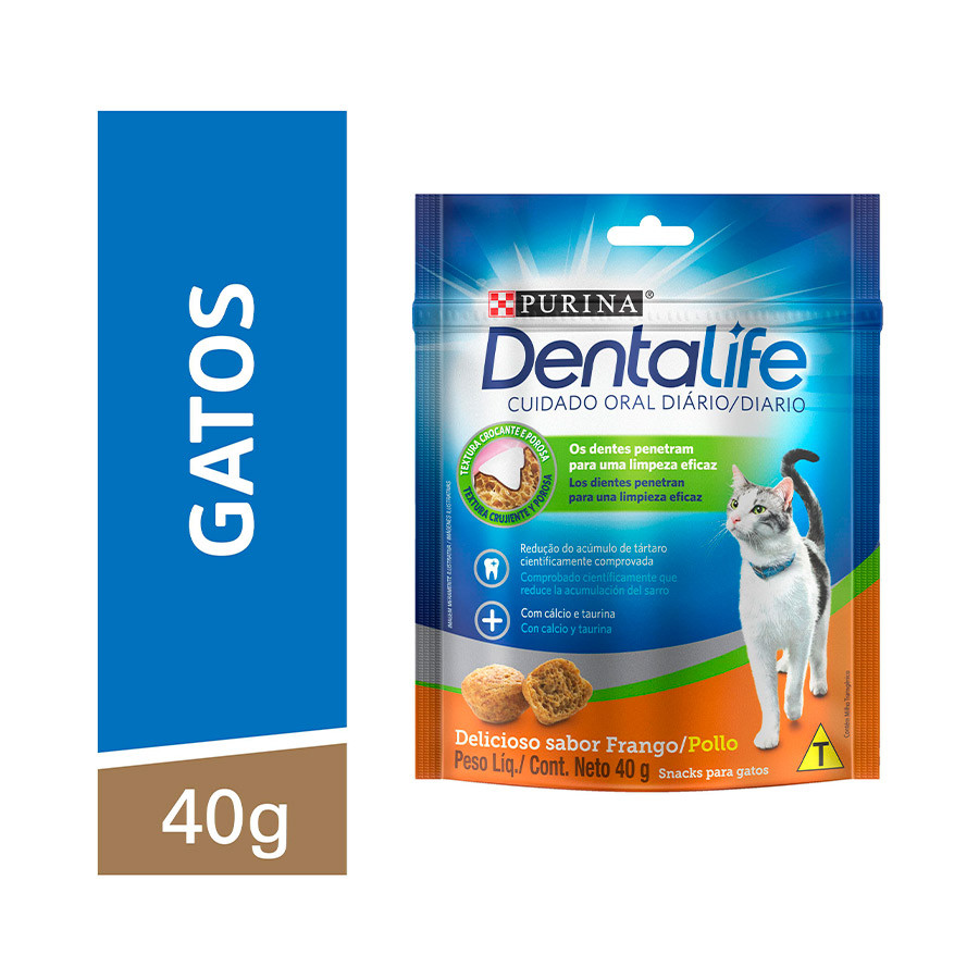 Petisco DENTALIFE GATOS 40g