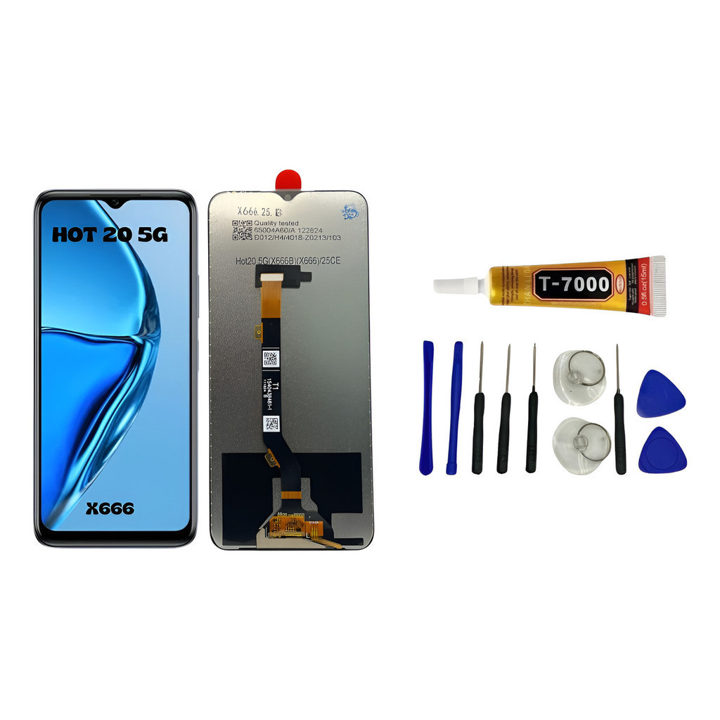 Tela Frontal Premium Para  Infinix Hot 20 5g X666 em Oferta na Shopee