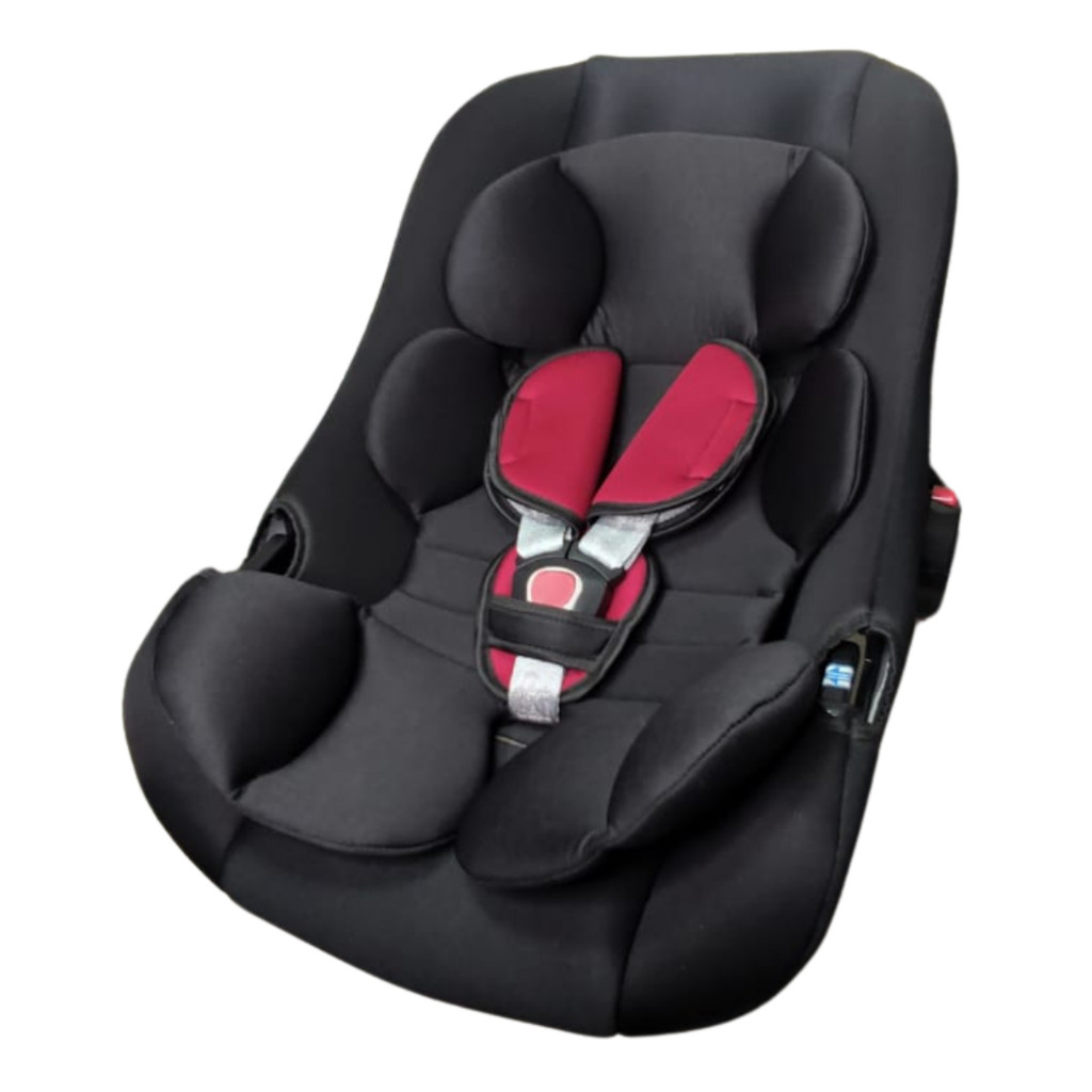 Kit Colchonete Redutor Almofada com Protetor de cinto para Bebê Conforto Apoio de Corpo Acolchoado Macio bebe