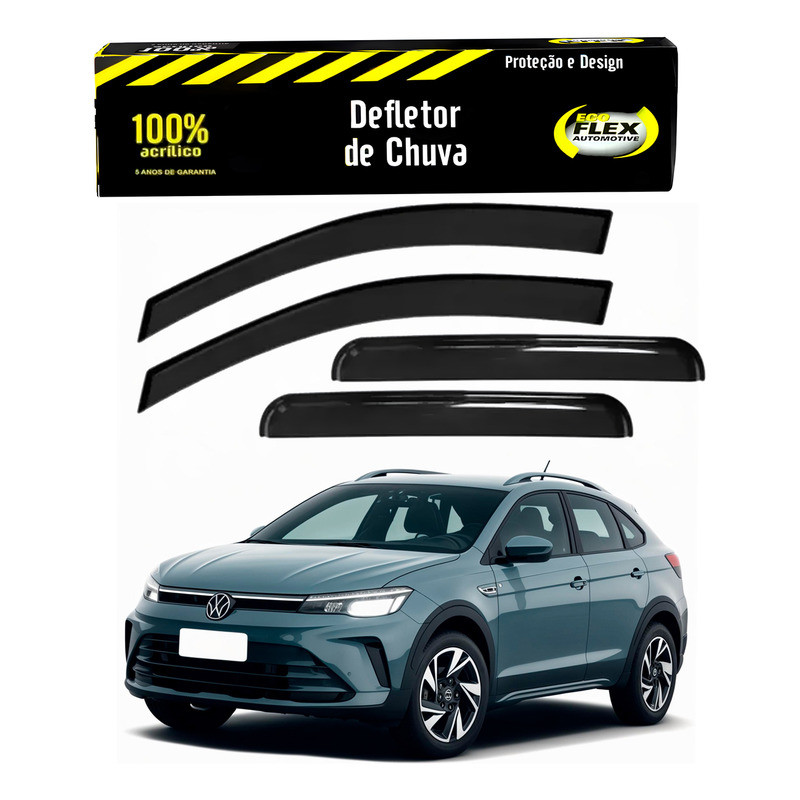 Jogo Calha Defletor Chuva Nivus 1.0 Tsi 2024 A 2026