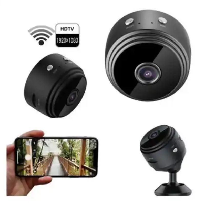 Novo A9 Mini Câmera WiFi 1080P com Visão Noturna – Vigilância Residencial e Pet Monitor