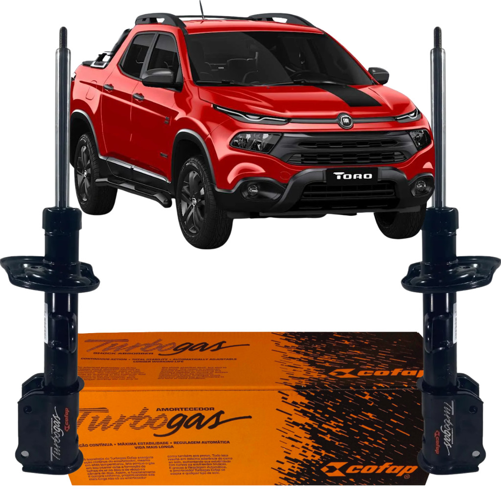 Par Amortecedor Dianteiro Fiat Toro 2.0 Jtd 2016 a 2020 Cofap