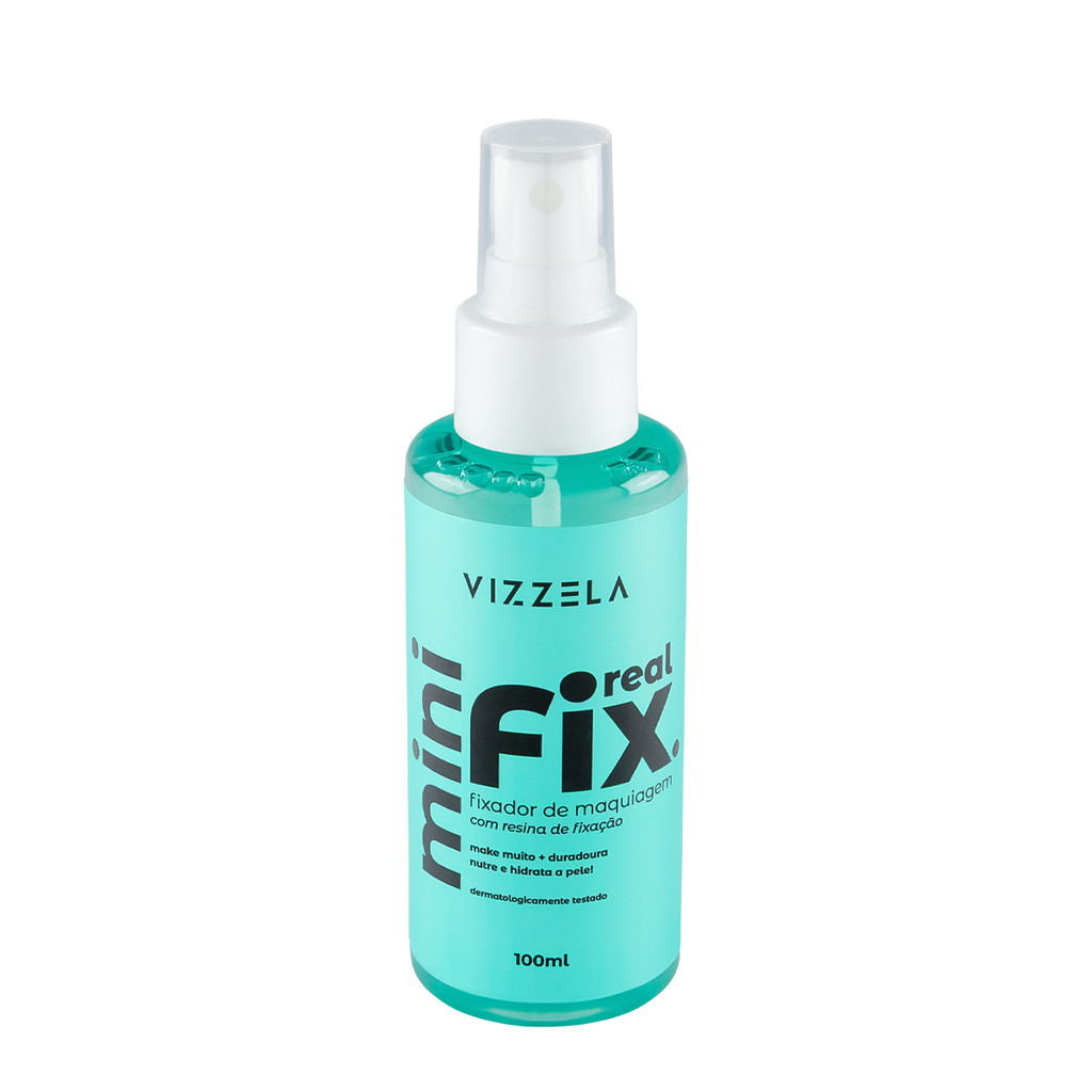 Vizzela Real Fix Mini - Fixador de Maquiagem 100ml em Oferta na Shopee