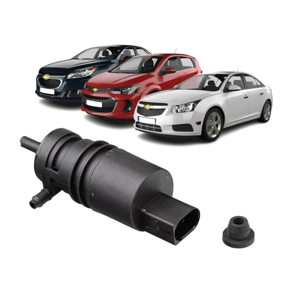 Bomba Esguicho Reservatório Para-Brisa Chevrolet Cruze Sedan 2012 A 2016/ Sonic 2012 A 2014/ Malibu Após 2012 - 13250356