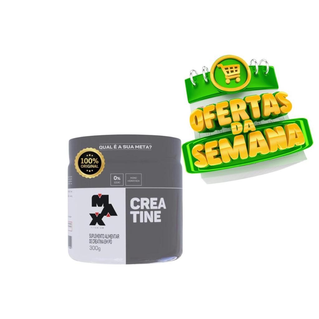 CREATINA PURA MAX 300G - ORIGINAL
