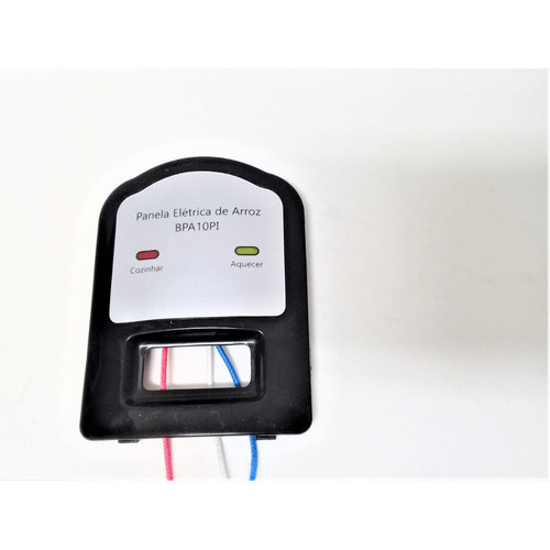 Painel Frontal LED Panela Elétrica de Arroz Britânia Bpa10pi 10 Xícaras