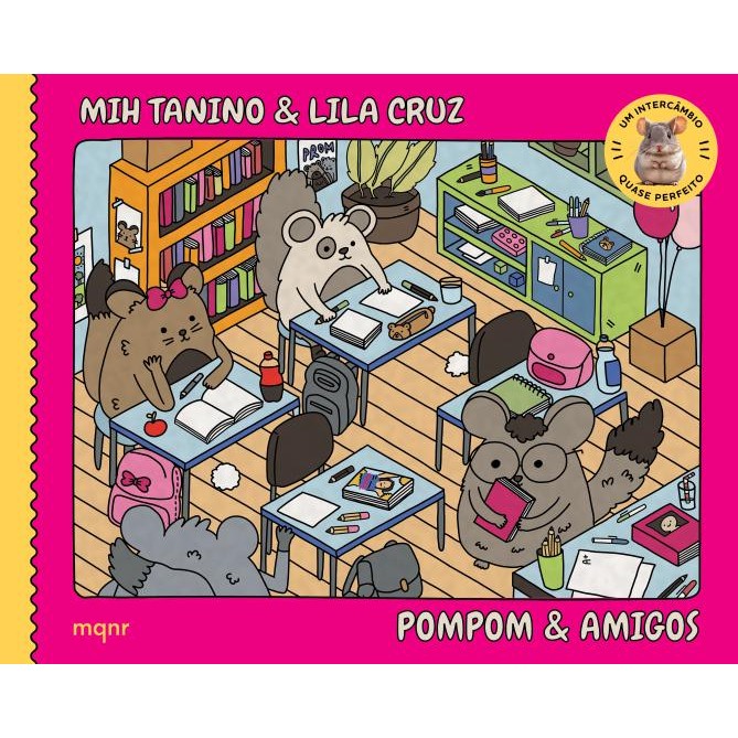 Livro Pompom & Amigos (Livro de colorir) - Livros Sorocaba