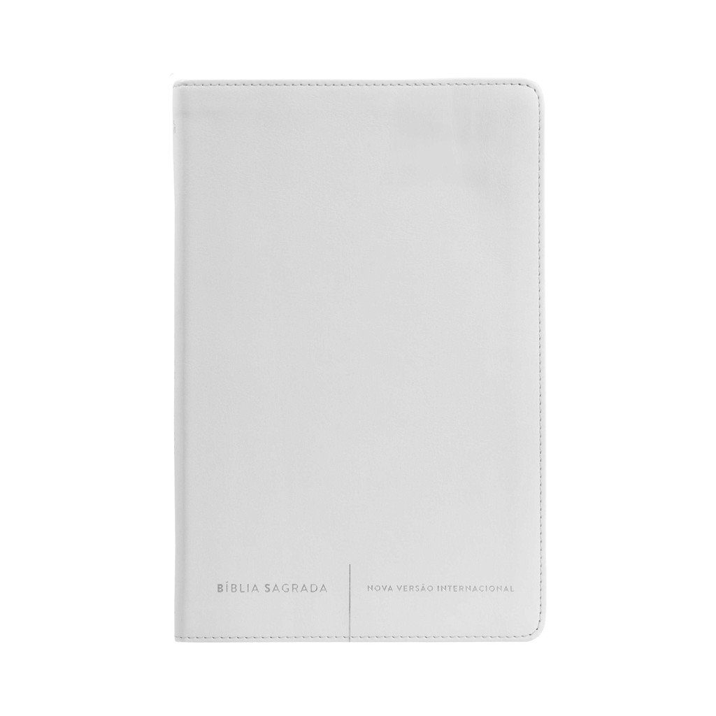 Bíblia Sagrada Slim NVI, Luxo, Capa Branca Lt OsS