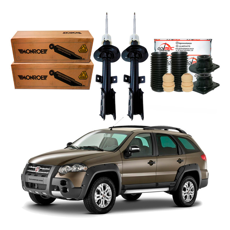 Kit Amortecedor Dianteiro Palio Adventure 1.8 2008 A 2019 em Oferta na Shopee