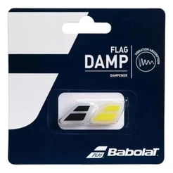 Antivibrador Babolat Flag Damp com 02 Unidades Preto e Amarelo