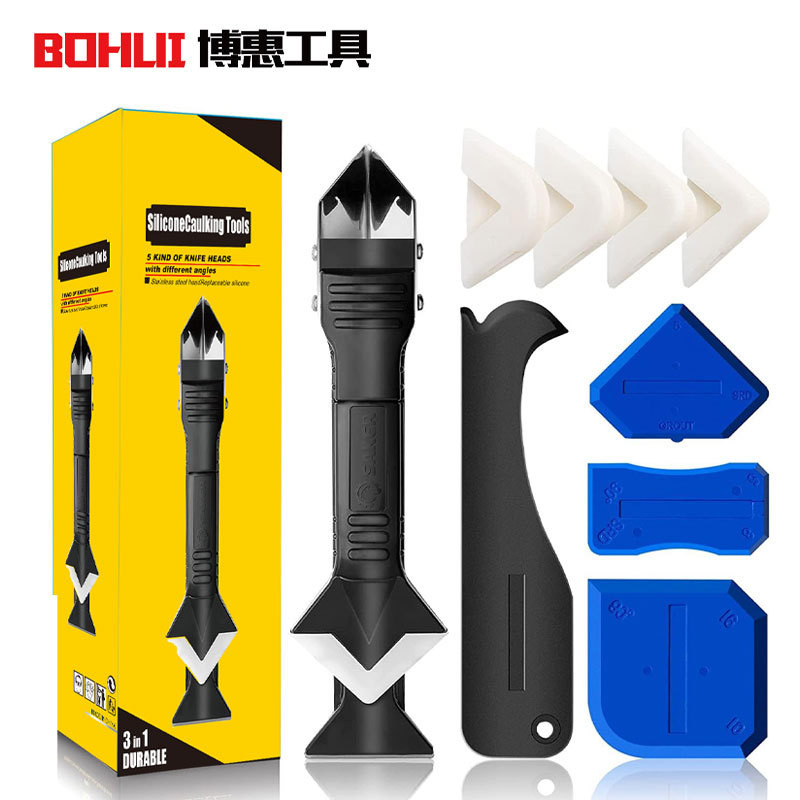 Ferramenta Raspador Ferramenta de Cola de Vidro Ferramenta de Limpeza de Costura Ferramenta Raspador de Resíduos de Ângu