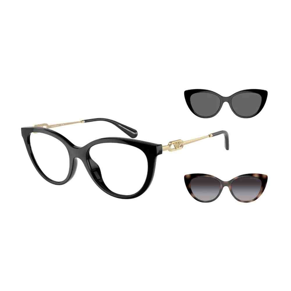 Óculos Clip-On Empório Armani Preto 0EA4213U 50171W53