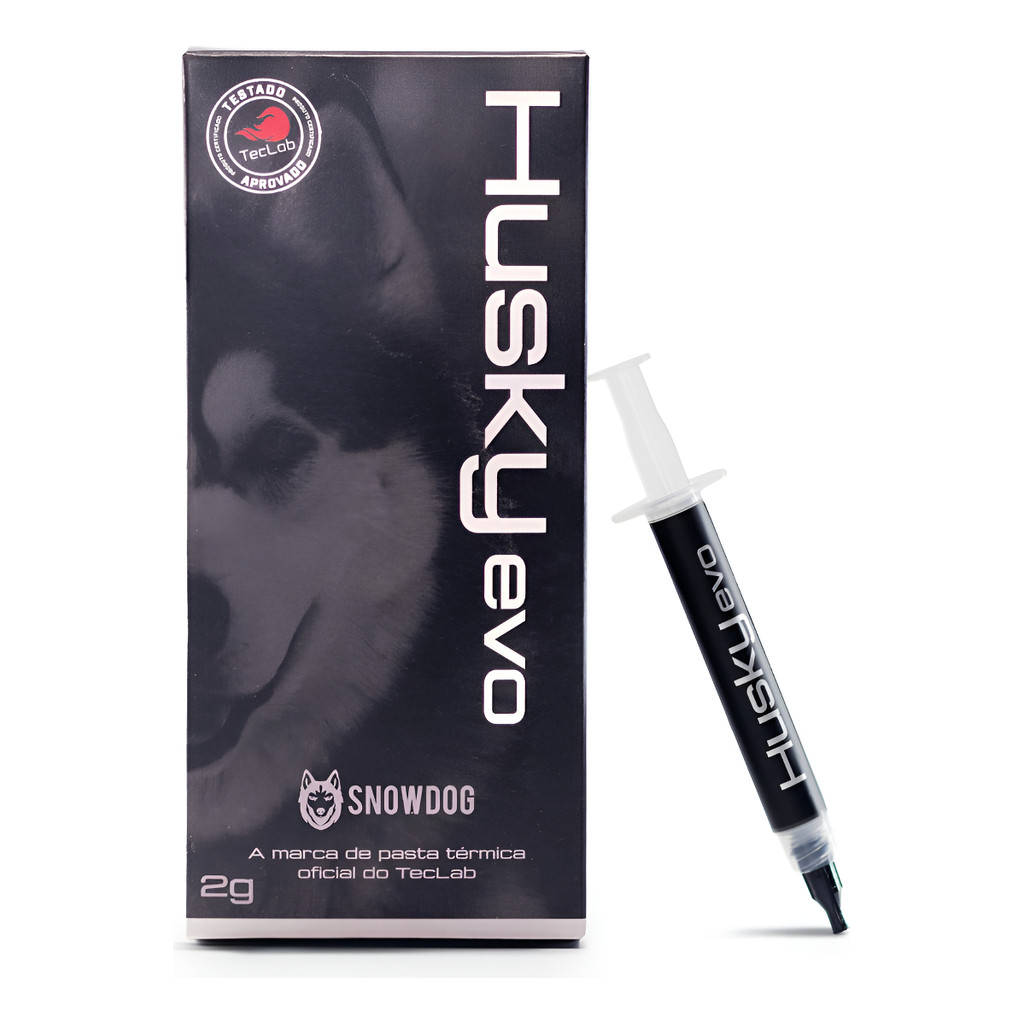 Pasta Térmica Overclock Gamer Snowdog Husky Evo 2g 14.3 W/mk