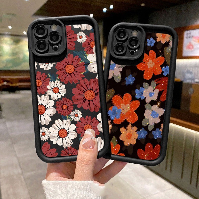 Capinha Capa Para Samsung Galaxy A03 A04E A10S A11 A20 A30S A50S M34 Flores Florais