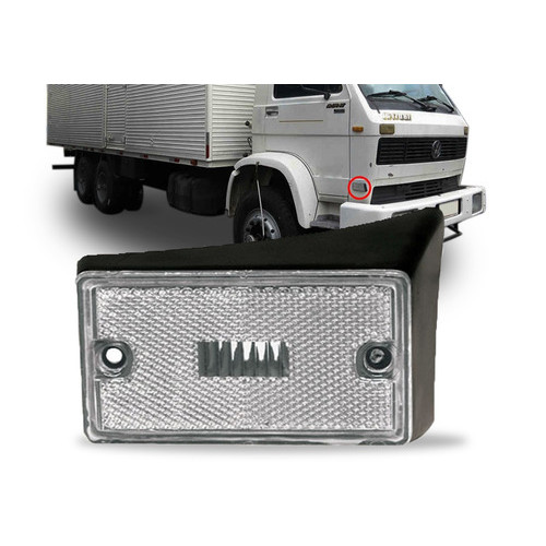 Lanterna Seta Pisca Lateral Coluna Caminhao Vw De 85 A 93 Le