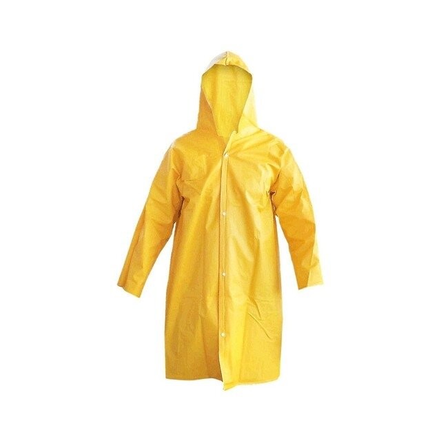 CAPA DE CHUVA AMARELA C/ CAPUZ E FORRO STD 026 CA 28449