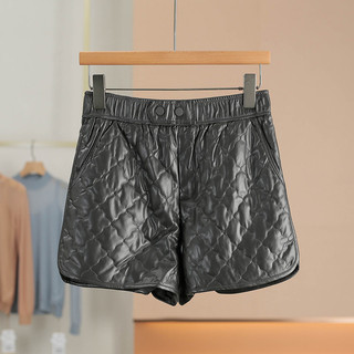 Tag 499 [pendurar * flutuante] cintura elástica diamante acolchoado Shorts altos ~ 25 inverno novo estilo roupas feminin