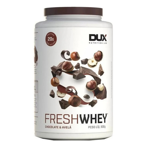 Fresh Whey 3w Isolado Hidro Chocolate Belga E Avela 900g Dux