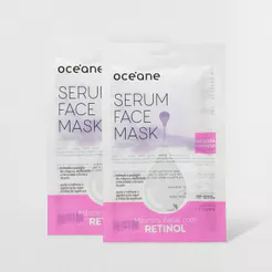 Kit Máscara Facial com Retinol - Serum Face Mask 20ml (2 Produtos)