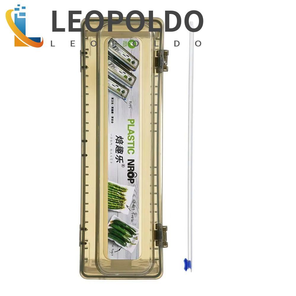 Dispensador De Envoltório De Alimentos LEOPOLDO , Cortador De Filme Aderente De Suporte De Folha De Plástico , Caixa De