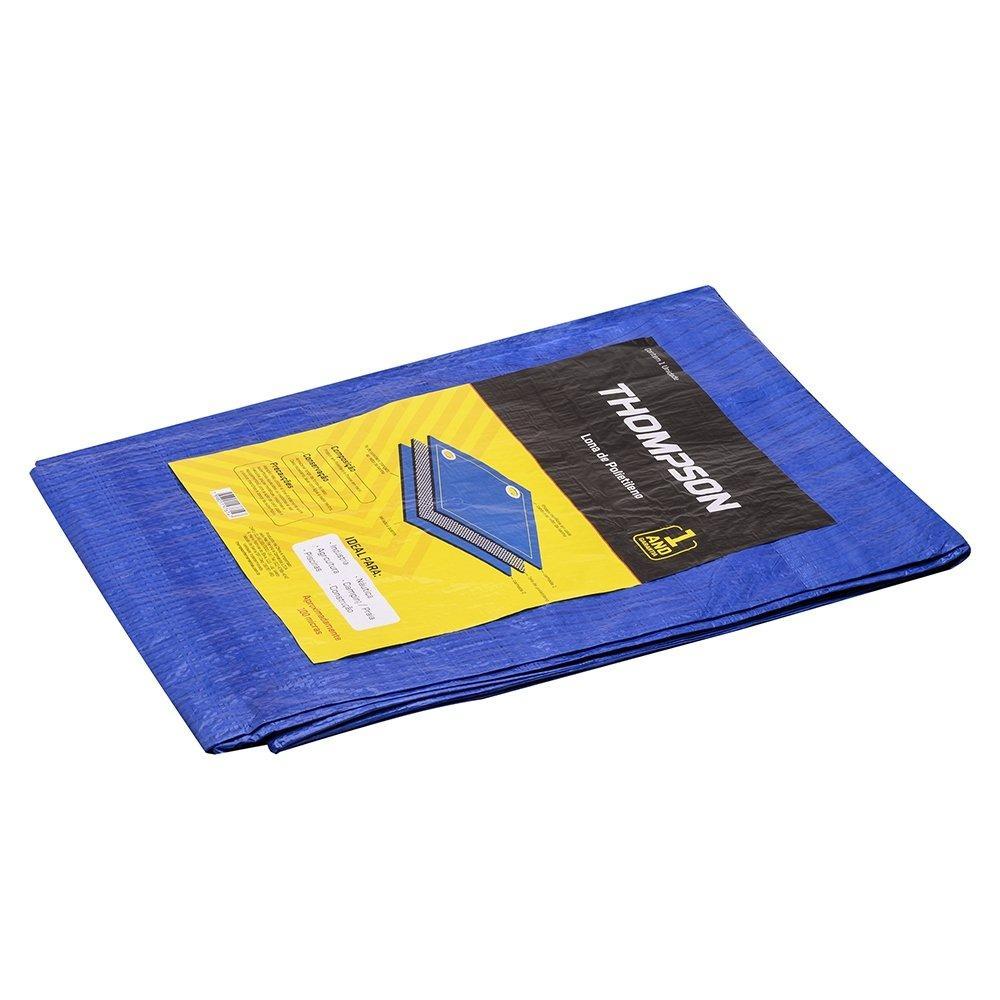 Lona Plástica Thompson Azul 6x4m