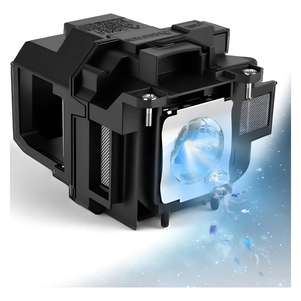 Lampada Projetor Epson Elplp78 Com Case Eb X24 X25 W22 955w Tw5200 Ex7235 Powerlite para Reposição