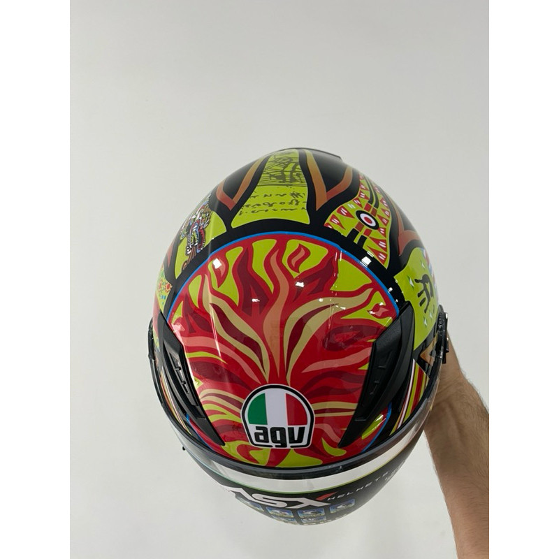 Adesivos para capacete Asx city Air modelo Agv 5 continentes
