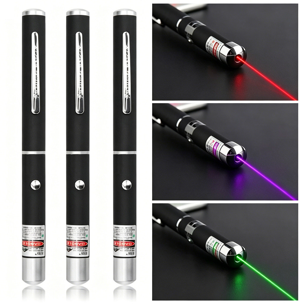 [Good Quality] 7High-power green laser, purple laser pen, infrared pointer for real estate sales, model house presentati