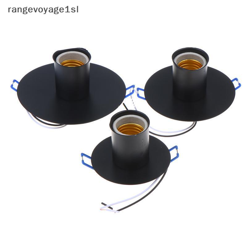[rge] Suporte Para Lâmpada De Cerâmica E27 Com Tampa De Metal Braet De Mola Durável Antideformação Instalação De Ilumina