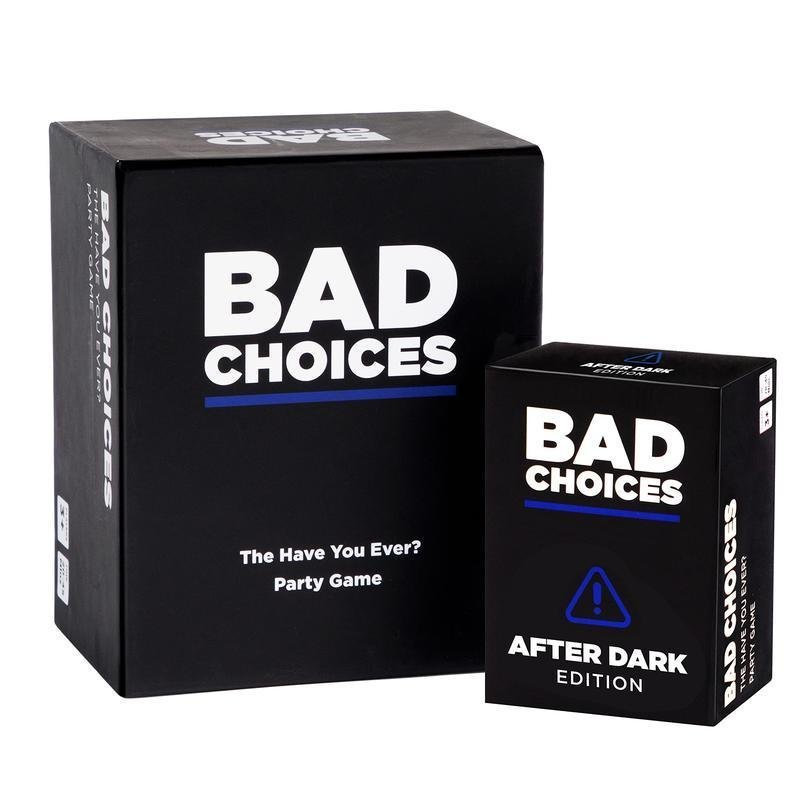 BAD CHOICES Party Game + After Dark Edition Set - Hilarious Adult Card Game for Friends, Fun Parties and Board Games Nig