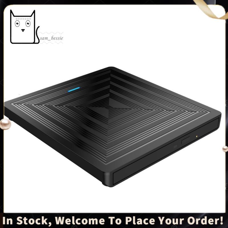 Unidade De DVD Externa USB Portátil Multifuncional Para Laptops-Gravador