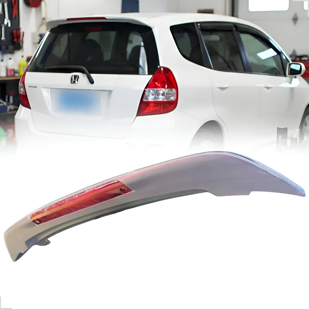 Aerofolio Traseiro Honda Fit 2004 2005 2006 2007 2008 Com Break Light em Abs