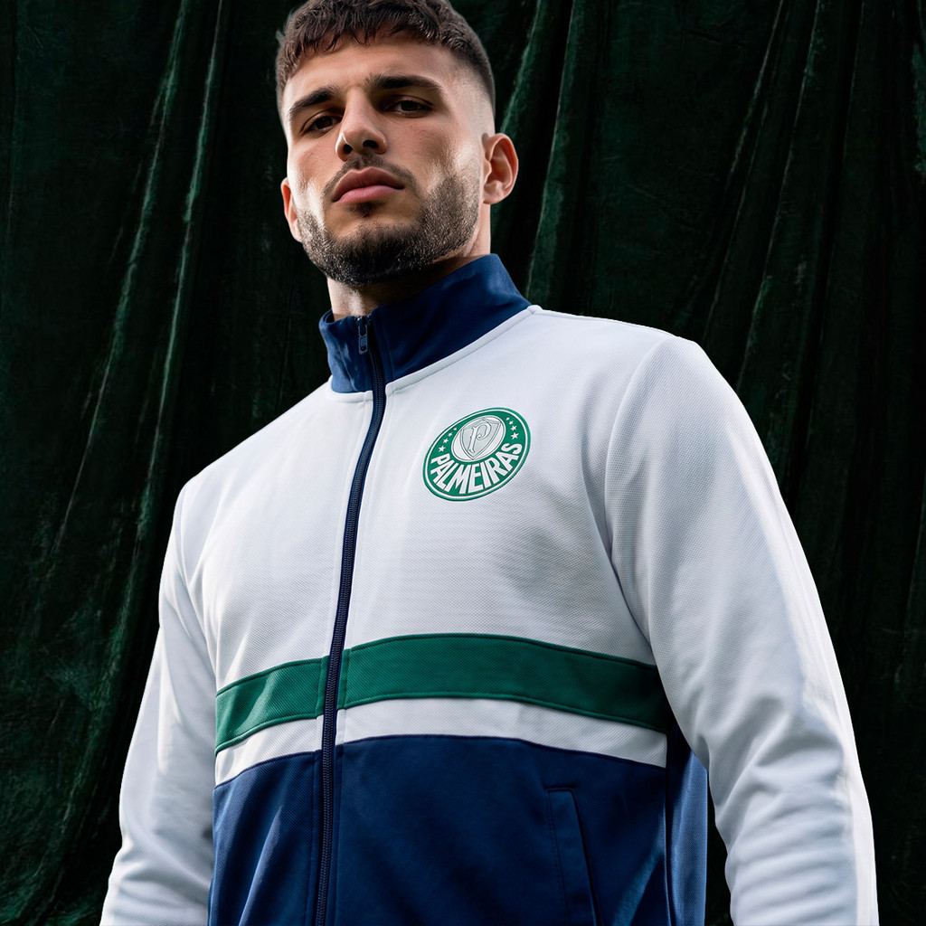 Jaqueta Palmeiras Retrô 1999 Felipão Técnico Libertadores Masculina