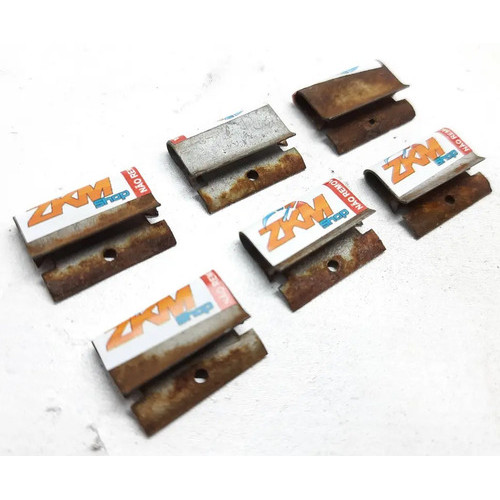 Kit 6 Grampo Trava Do Friso Pestana Opala 91 A 92 06672417