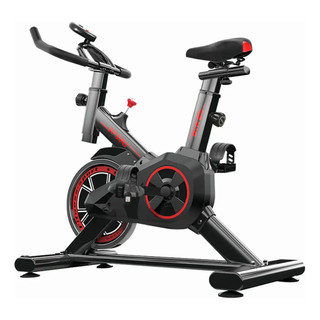 Bicicleta ergométrica, bicicleta de spinning, bicicleta profissional para academia, 120 kg,Cor Preto E Vermelho