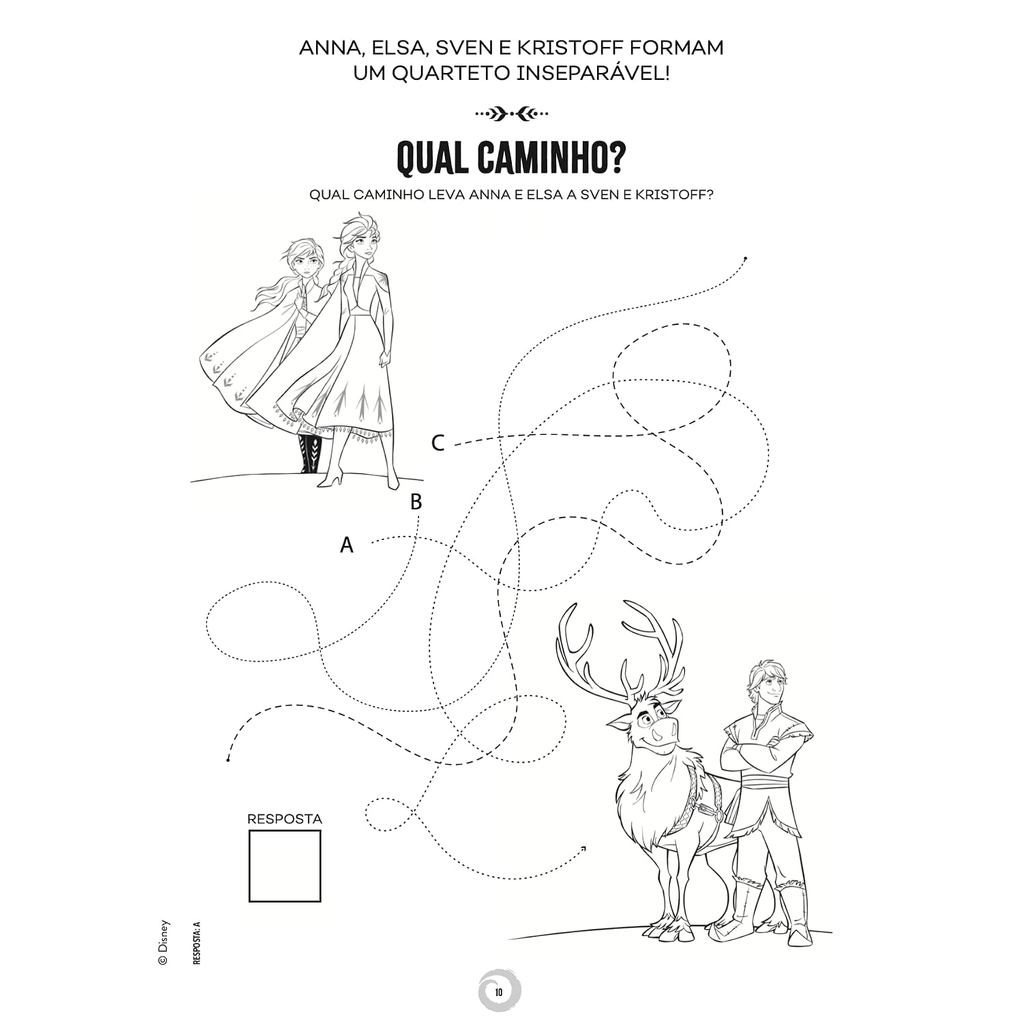 100 Páginas para Colorir Disney | Frozen 2 · foto 2