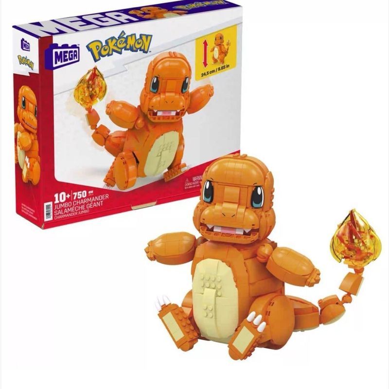 Qionghai City Shujie Pinchao Co., Ltd. Novo com caixa genuína mega mega Pokémon pequeno dragão de fogo inserção móvel bl