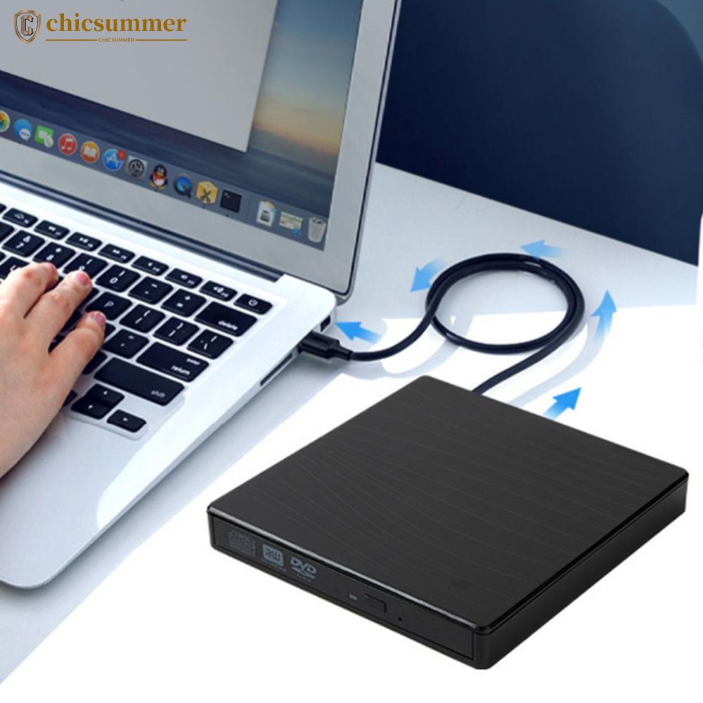 CHICSUMMER Unidade Óptica Externa Portátil Para Laptop Universal Padrão Zebra Gravador De DVD USB 3.0 Tipo-C De CD/Móvel