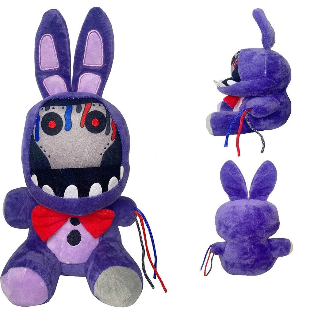 Brinquedos De Pelúcia Coelhinho Purpura Com De Segurança FNAF Boneca Bonnie Doll Collectible Nightmare Freddy Plush Para