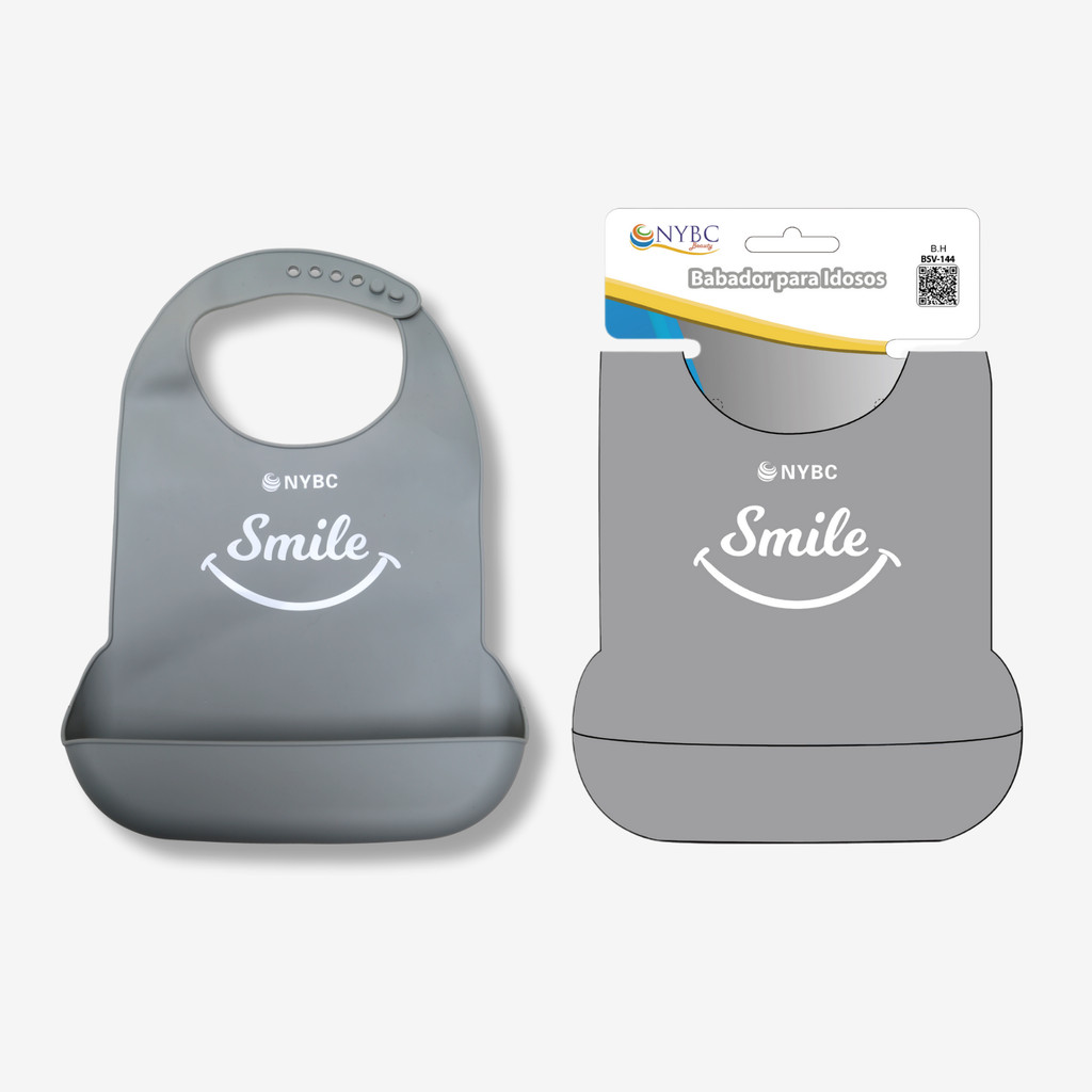 Babador Adulto Para Idosos Reutilizável Nybc Beauty