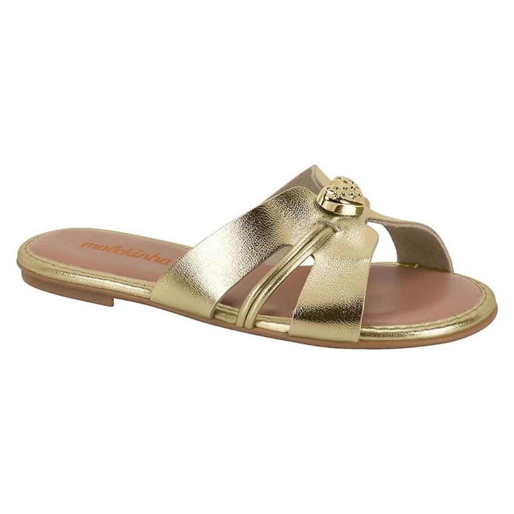 Chinelo Rasteiro Infantil Menina Molekinha Moda 21571207 em Oferta na Shopee