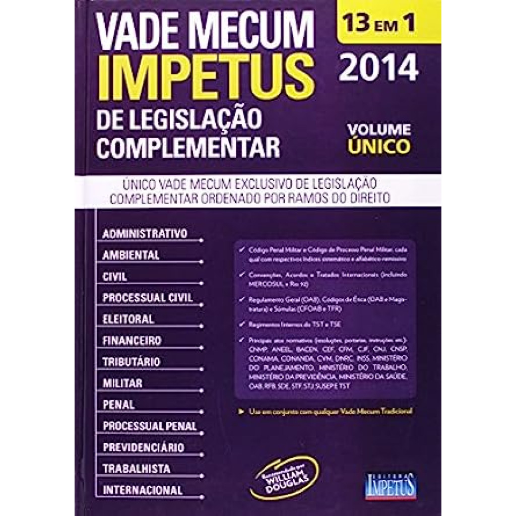 Vade Mecum Impetus de Legislação Complementar