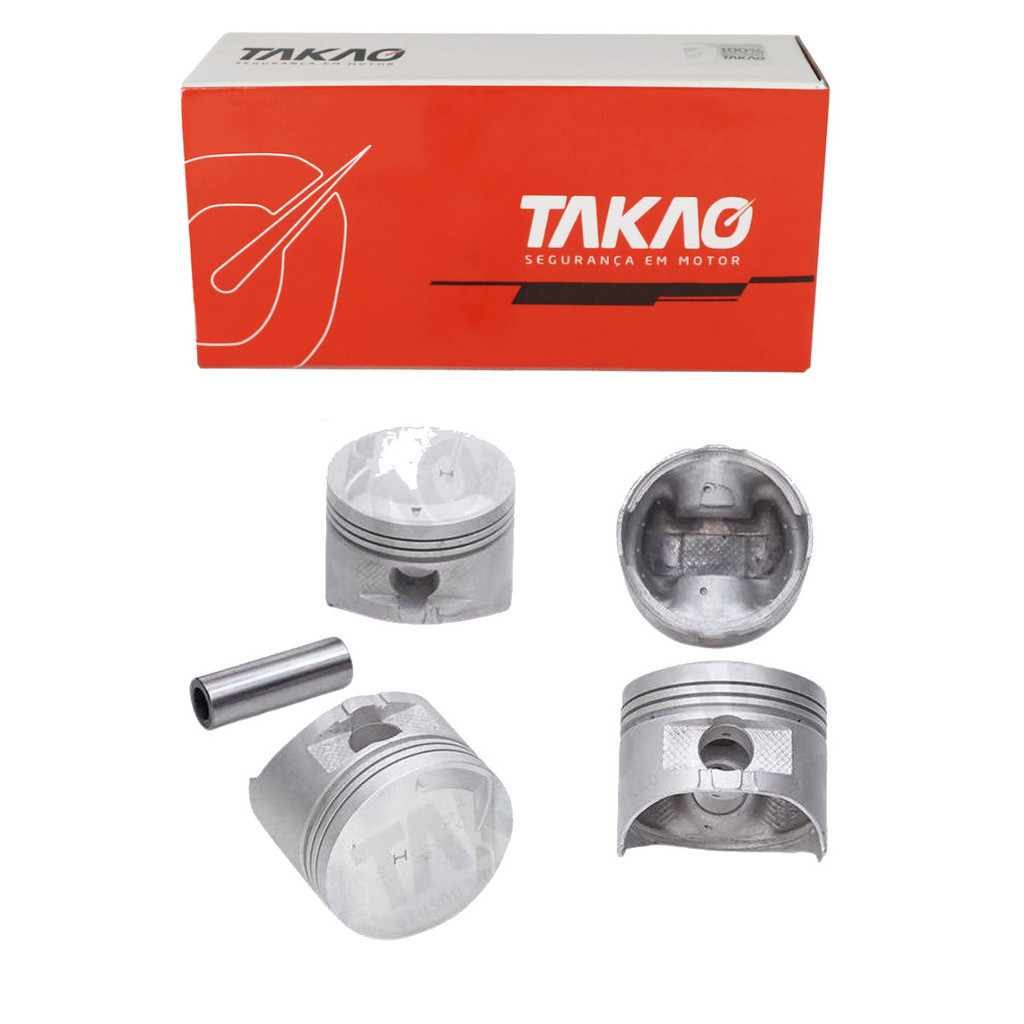 Pistão STD (Jg) Charade 1.3 16V 1994 A 1997 / Terios 1.3 16V 1998 A 2002 - Takao Pda13Std
