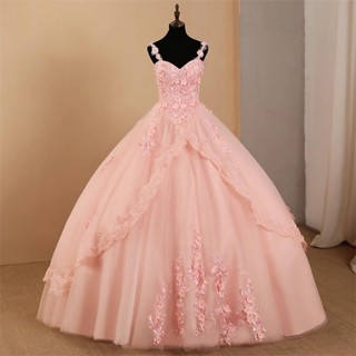 Vestido de noite novo estilo High-End princesa flor banquete elegante vestido tipo estilingue transfronteiriço em Oferta na Shopee