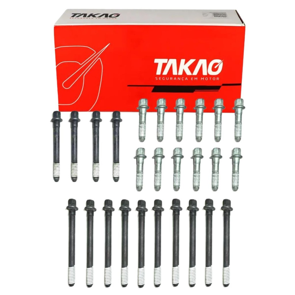 Parafuso De Cabeçote (Jg) Ss10 Gmc 4.3 12V 1996 A 2005 / Sonoma Gmc 4.3 12V 1996 A 2005 / S10 Gmc 4.3 12V 1996 A 2005