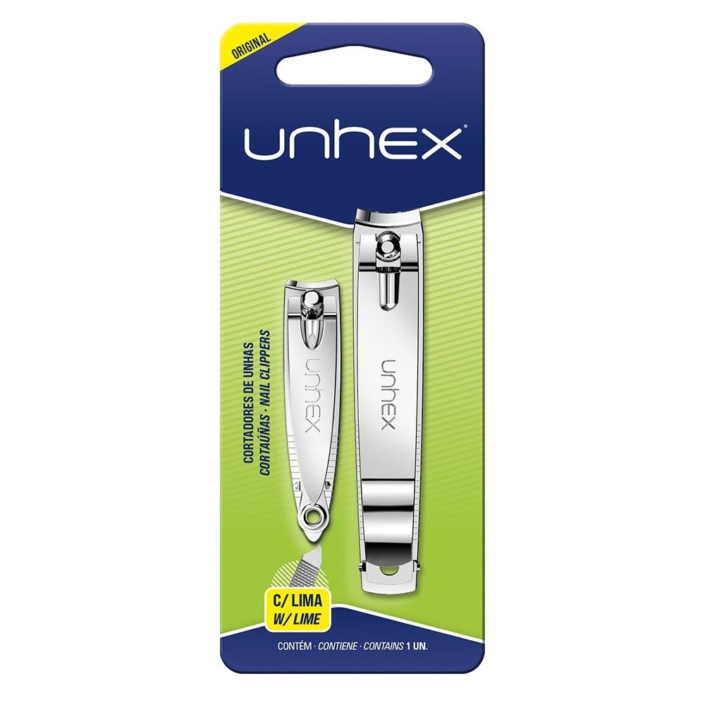 Cortador de Unha Unhex para Mãos e Pés Embalagem com 2 Unidades em Oferta na Shopee